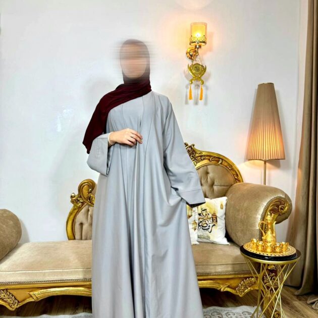 عباية ستر - رمادي